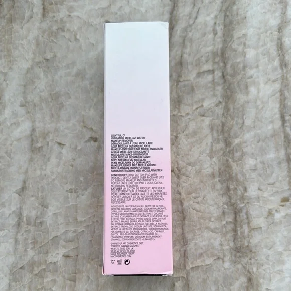 MAC Cosmetics Lightful C3 hydrating micellar water make up remover new inbox box - Picture 2 of 3
